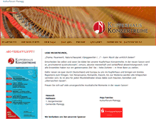 Tablet Screenshot of kupferhaus-konzertreihe.de